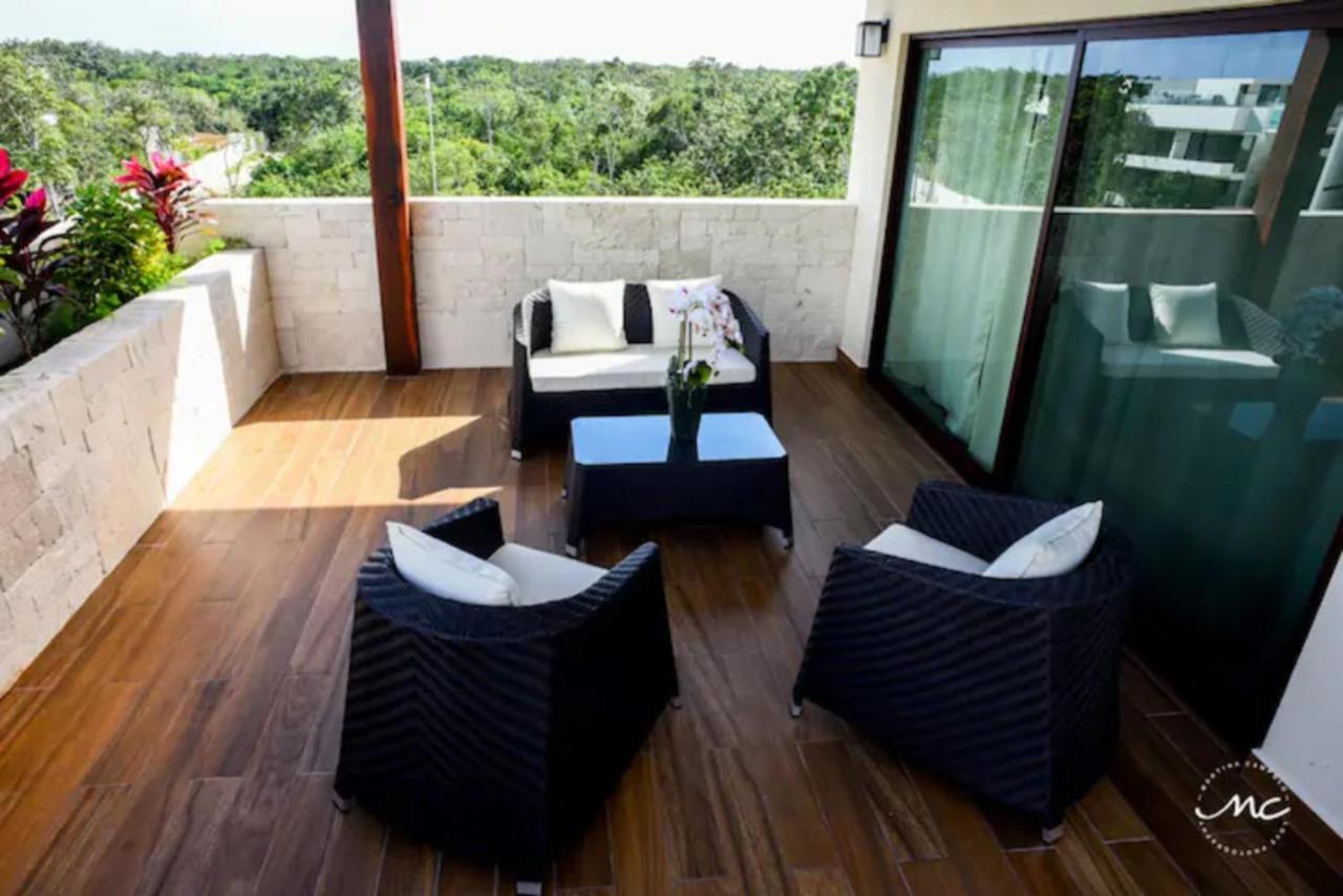 شقة Penthouse Blue Luxury La Veleta تولوم المظهر الخارجي الصورة