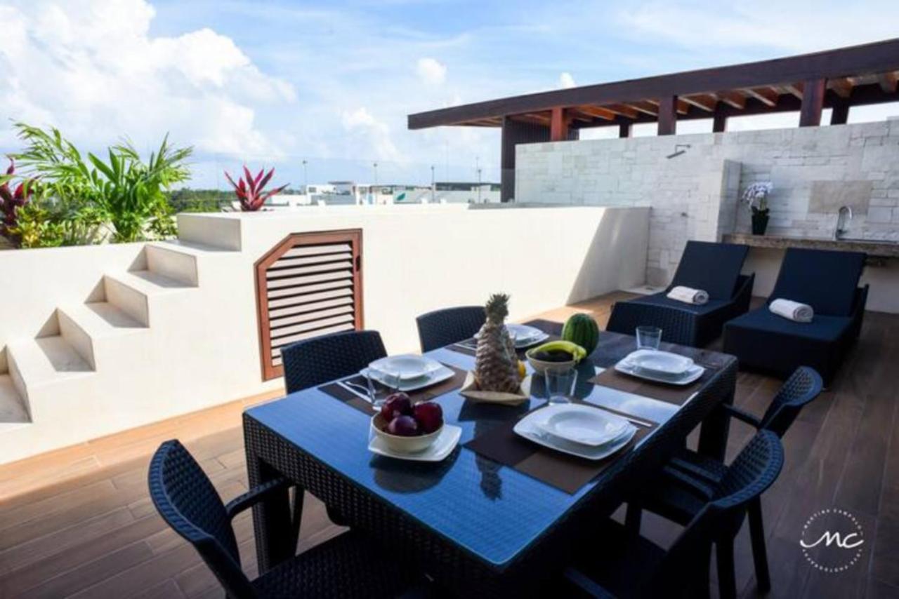 شقة Penthouse Blue Luxury La Veleta تولوم المظهر الخارجي الصورة