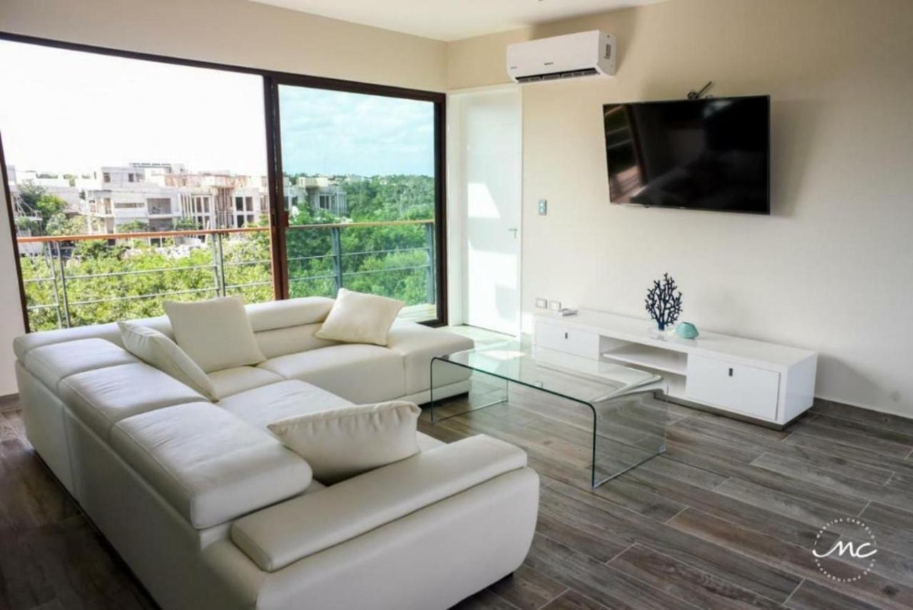 شقة Penthouse Blue Luxury La Veleta تولوم المظهر الخارجي الصورة