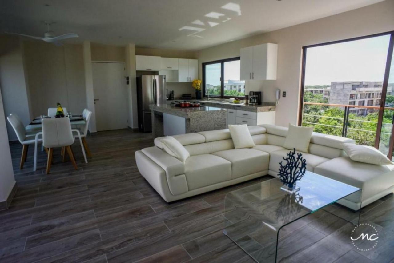 شقة Penthouse Blue Luxury La Veleta تولوم المظهر الخارجي الصورة