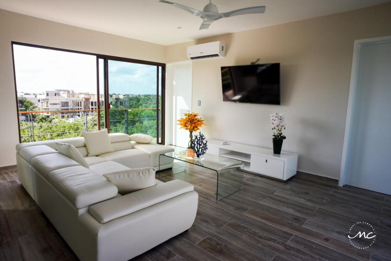 شقة Penthouse Blue Luxury La Veleta تولوم المظهر الخارجي الصورة
